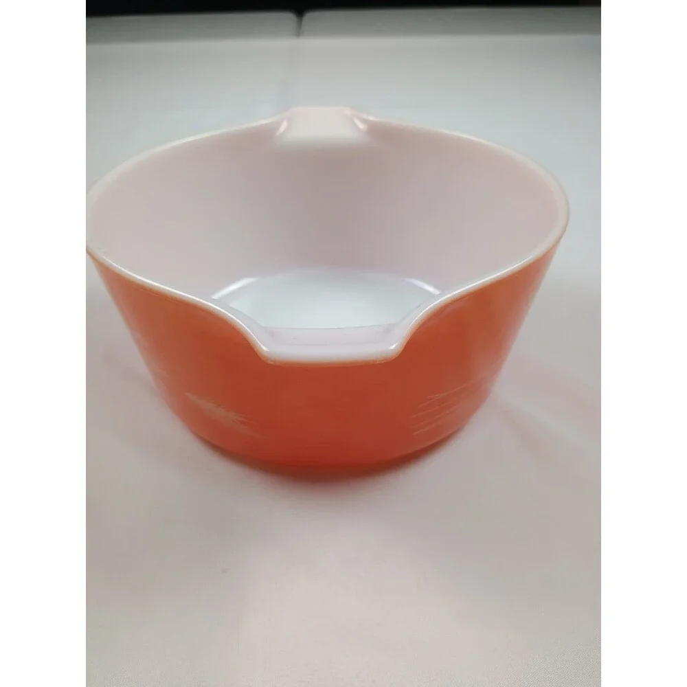 VTG Pyrex Autumn Harvest Casserole Dishes 2pc Set W Lids 475-B 2.5L 474-B 1.5L